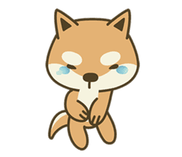 Shiba Inu(Shiba-Dog) Little Butt 1 sticker #5459931