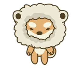 Shiba Inu(Shiba-Dog) Little Butt 1 sticker #5459936