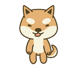 Shiba Inu(Shiba-Dog) Little Butt 1 sticker #5459937