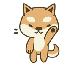 Shiba Inu(Shiba-Dog) Little Butt 1 sticker #5459939
