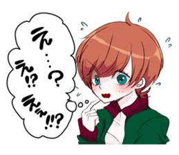 Moon RABBIT full moon sticker #5460014