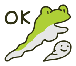 Keko the frog "frog or treat" sticker #5460102