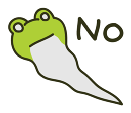 Keko the frog "frog or treat" sticker #5460103