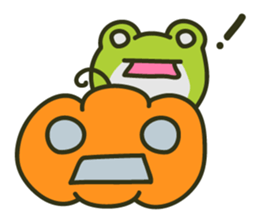 Keko the frog "frog or treat" sticker #5460109