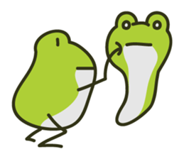 Keko the frog "frog or treat" sticker #5460111