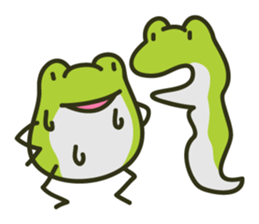 Keko the frog "frog or treat" sticker #5460112