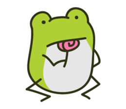 Keko the frog "frog or treat" sticker #5460128