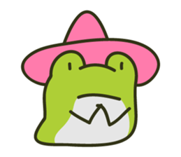 Keko the frog "frog or treat" sticker #5460132
