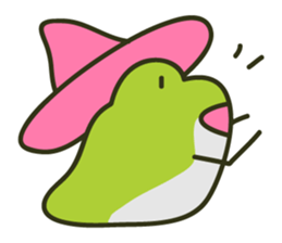 Keko the frog "frog or treat" sticker #5460133