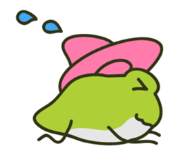 Keko the frog "frog or treat" sticker #5460134