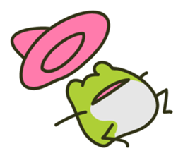 Keko the frog "frog or treat" sticker #5460136