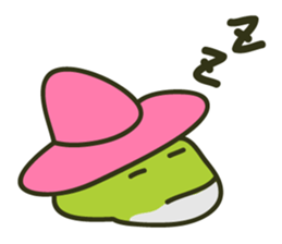 Keko the frog "frog or treat" sticker #5460137