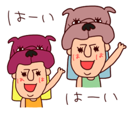 bullhat and Lily sticker #5460224