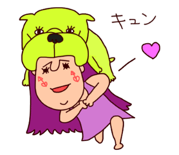 bullhat and Lily sticker #5460234