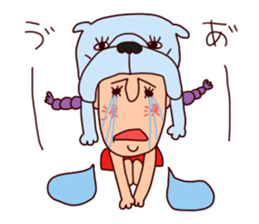 bullhat and Lily sticker #5460244