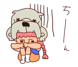 bullhat and Lily sticker #5460246