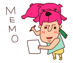 bullhat and Lily sticker #5460253