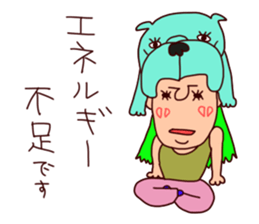 bullhat and Lily sticker #5460254