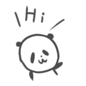 panda!!! sticker #5460791