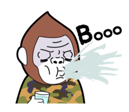 Annoying gorilla sticker #5461057