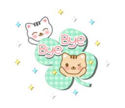 The cute cats sticker #5461382