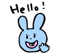 Life of the rabbits sticker #5461700