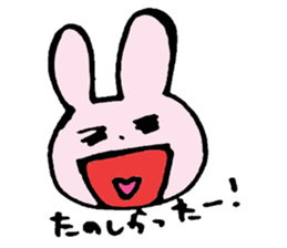 Life of the rabbits sticker #5461710