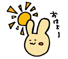 Life of the rabbits sticker #5461725