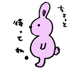 Life of the rabbits sticker #5461732