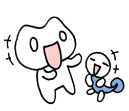 Frog? Tadpole? Kansai dialect? sticker #5461916