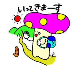 mushroom's sticker2 sticker #5462020