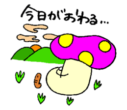 mushroom's sticker2 sticker #5462059