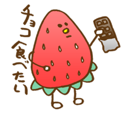 7 days of strawberry sticker #5462791
