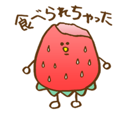 7 days of strawberry sticker #5462792