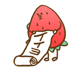 7 days of strawberry sticker #5462798