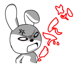 33th edition white rabbit expressive sticker #5462975