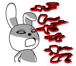 33th edition white rabbit expressive sticker #5462976