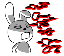 33th edition white rabbit expressive sticker #5462976