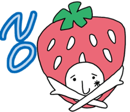 They came from a strawberry star. sticker #5464105