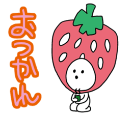 They came from a strawberry star. sticker #5464128