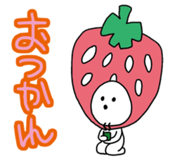 They came from a strawberry star. sticker #5464128