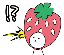 They came from a strawberry star. sticker #5464132