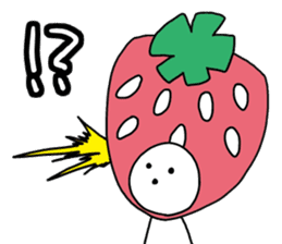 They came from a strawberry star. sticker #5464132