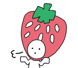 They came from a strawberry star. sticker #5464134