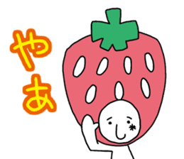 They came from a strawberry star. sticker #5464138