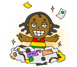 Reggae Life2 sticker #5464234