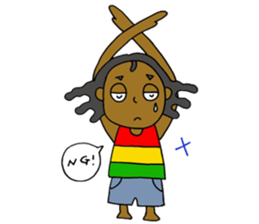 Reggae Life2 sticker #5464244