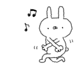 usao is freedom rabbit. sticker #5464382