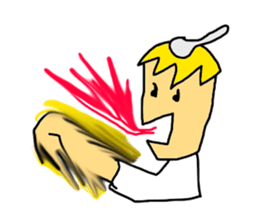 The KARATE Curry sticker #5464765