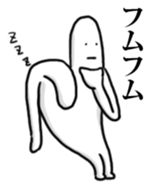 2 heads on a man!! sticker #5465034